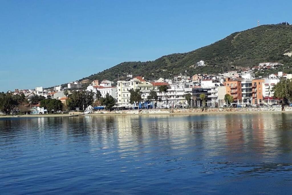 Amazing Sea View-Neos Pyrgos Beach -Evoia Greece Neos Pirgos Ngoại thất bức ảnh