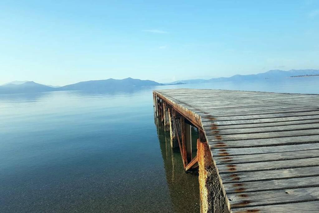 Amazing Sea View-Neos Pyrgos Beach -Evoia Greece Neos Pirgos Ngoại thất bức ảnh