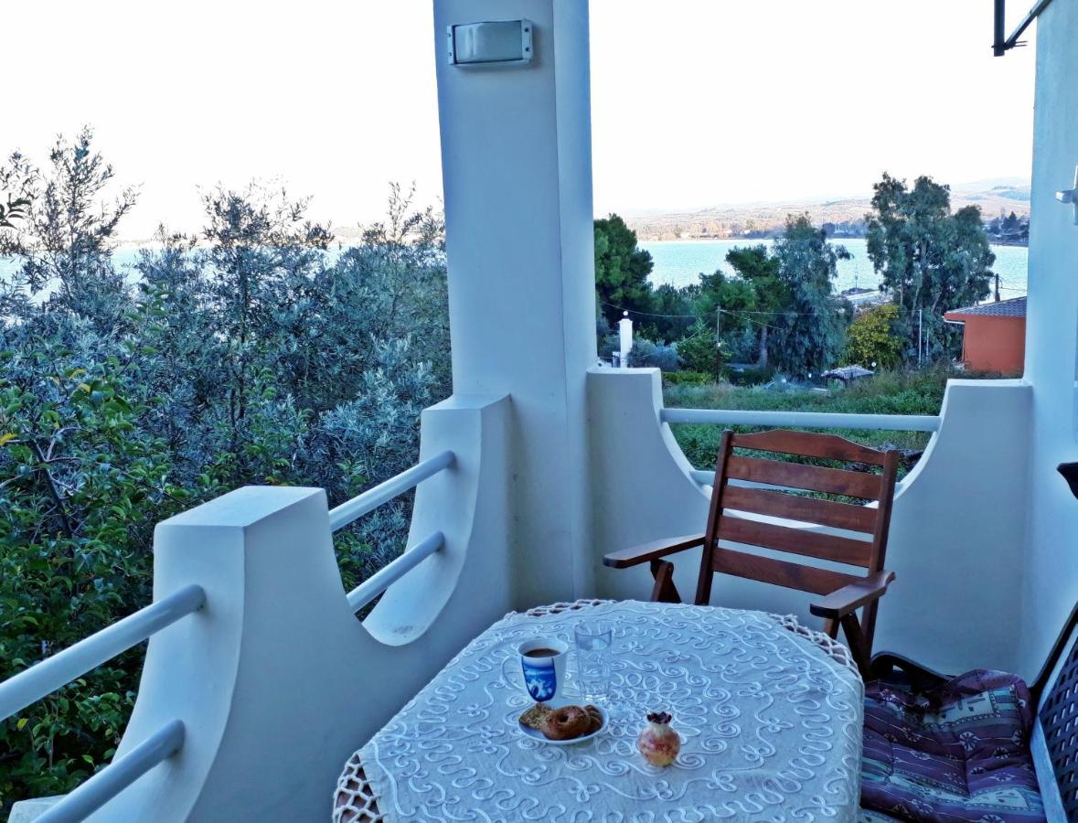 Amazing Sea View-Neos Pyrgos Beach -Evoia Greece Neos Pirgos Ngoại thất bức ảnh