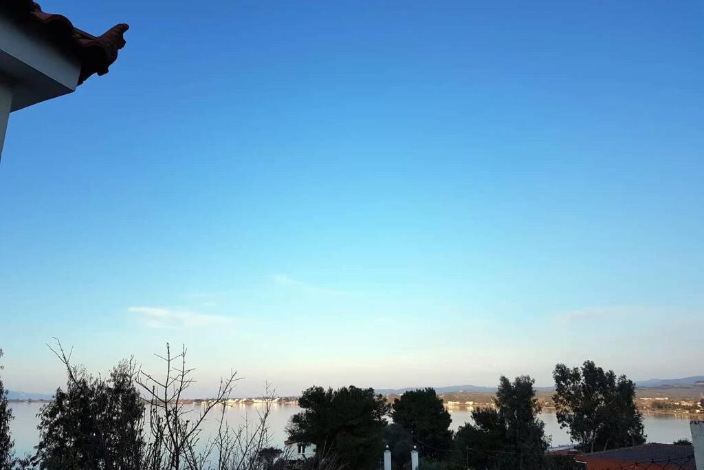 Amazing Sea View-Neos Pyrgos Beach -Evoia Greece Neos Pirgos Ngoại thất bức ảnh
